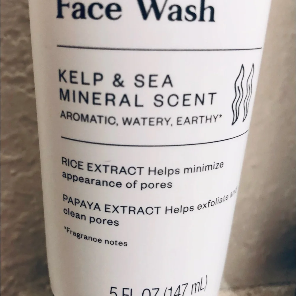 Goodfellow & Co Kelp & Sea Mineral Scent Face Wash Set of 2 Bottles